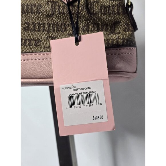 Juicy Couture Mommy And Me Mini Bowler Bag- New With Tags - Picture 3 of 10